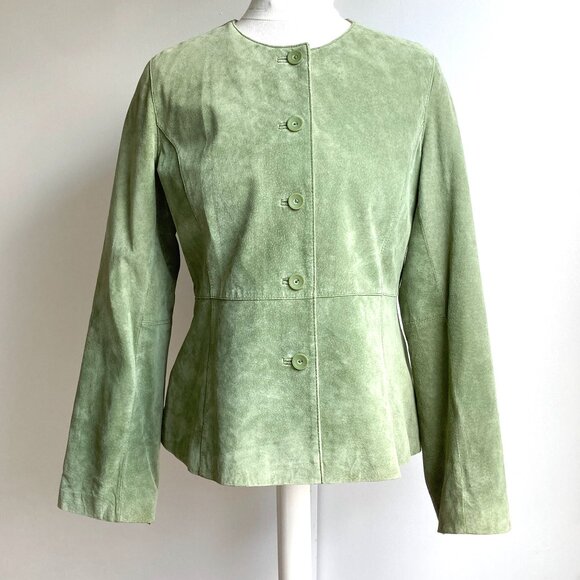 Pursuits Ltd Jackets & Blazers - Pursuits LTS Suede Fitted Jacket